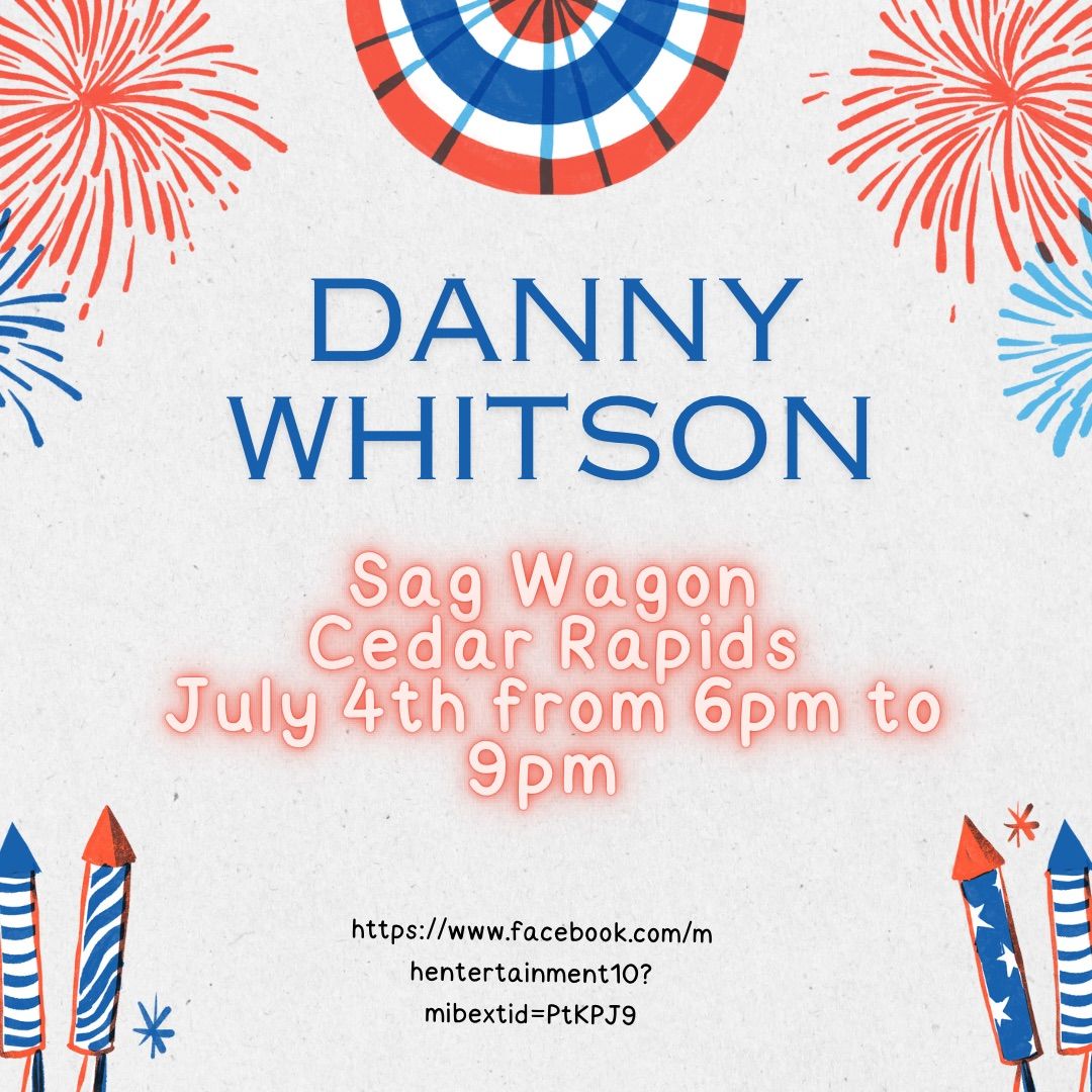 Come celebrate USA with Danny at the Sag! 