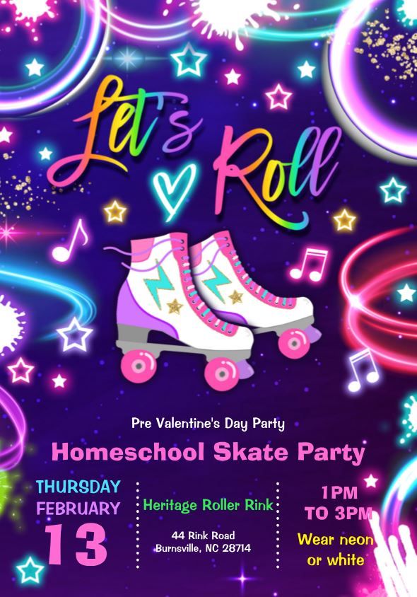 Home School Skate Party