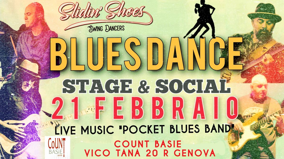 STAGE DI BALLO & SOCIAL DANCE DI BLUES DANCE