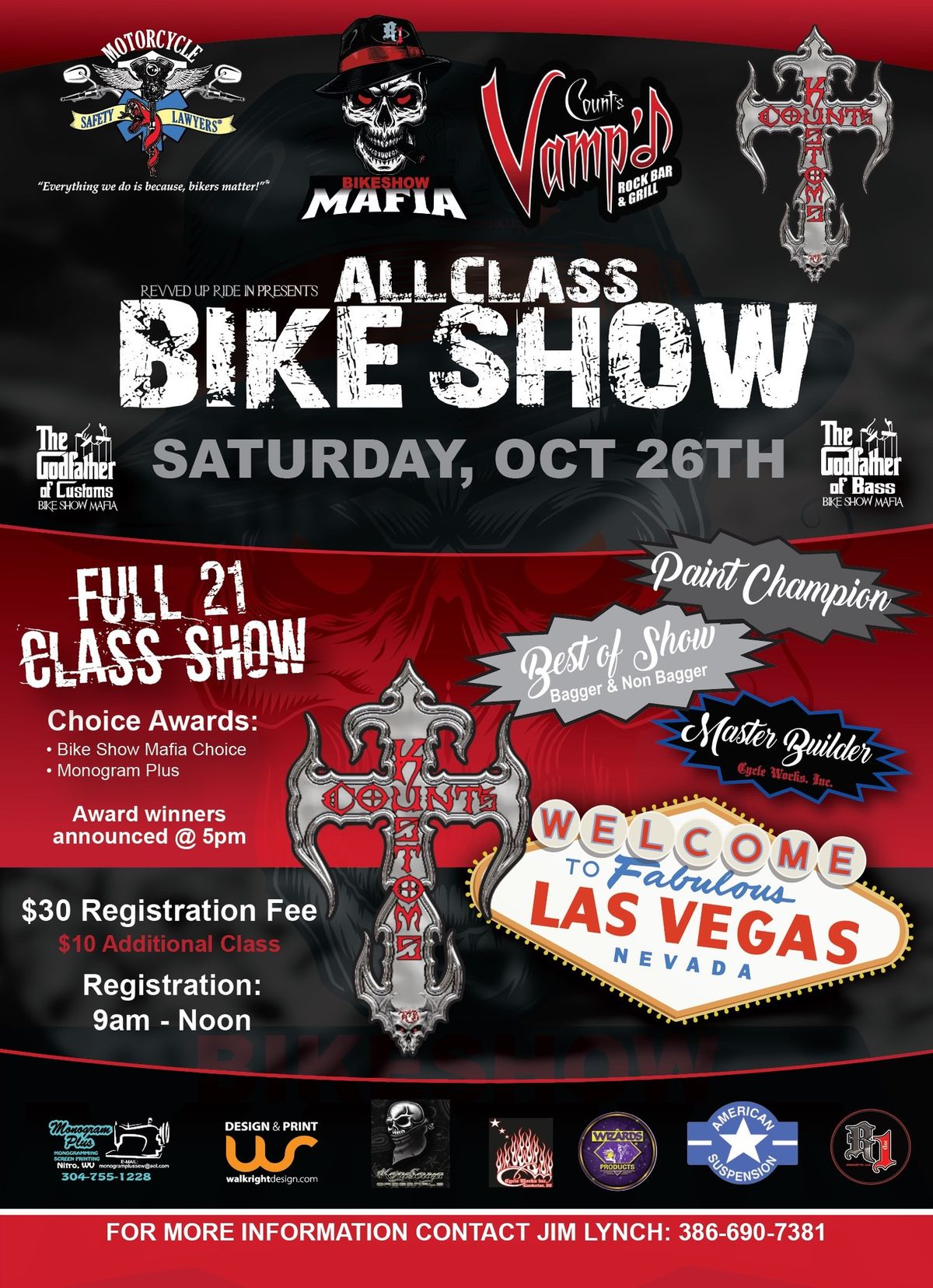 Bike Show Mafia Las Vegas Take over  All Class Bike Show 