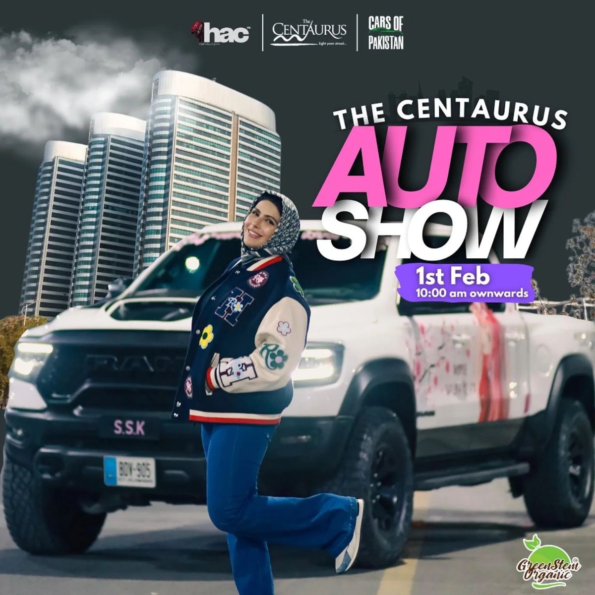 Join Pakistan's Rally Racer @supersalmakhann at Centaurus Mall Auto Show