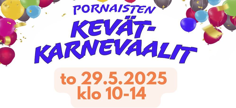 Pornaisten Kev\u00e4tkarnevaalit 2025