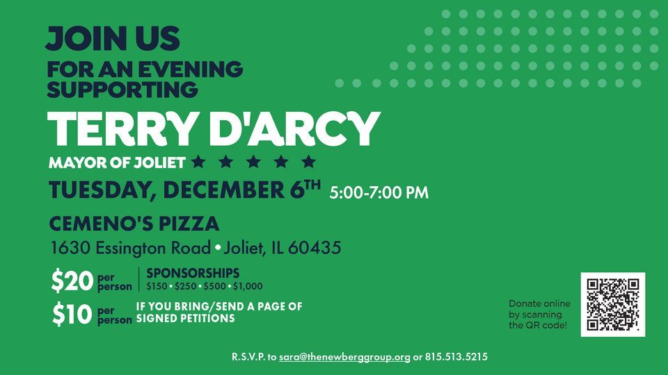 Terry D'Arcy for Mayor of Joliet