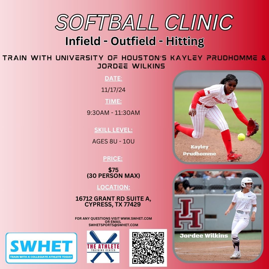 ATC Clinic Hosted by University of Houston Softball Players