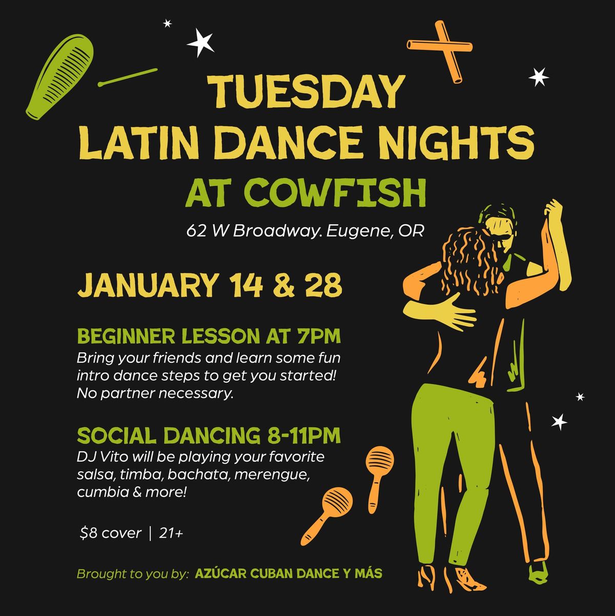 Latin Dance Night @ Cowfish