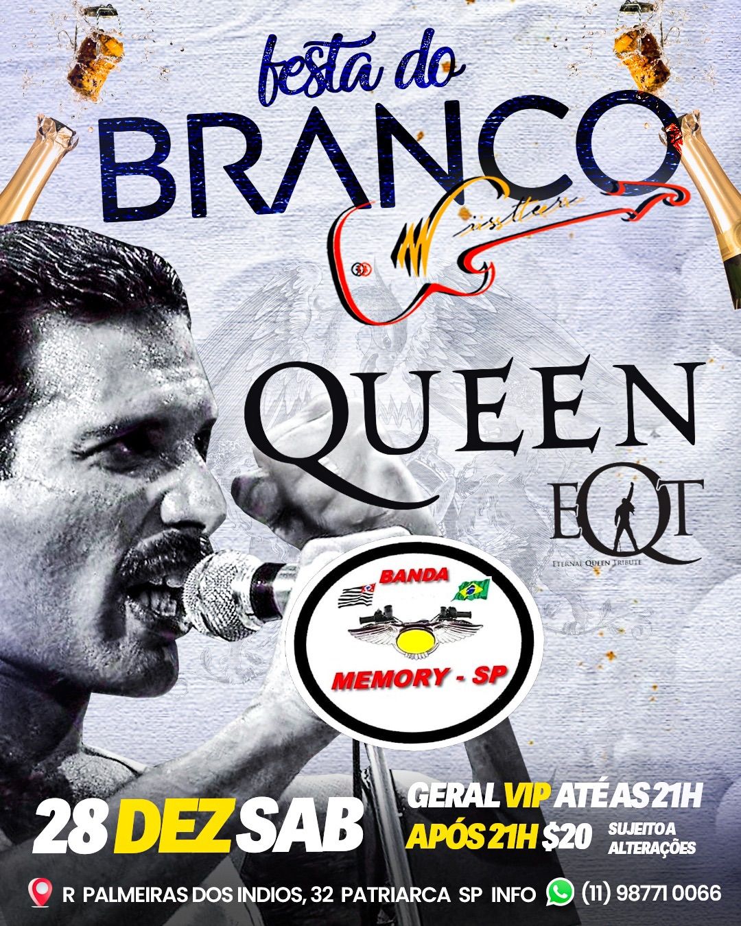 FESTA DO BRANCO QUEEN&MEMORY