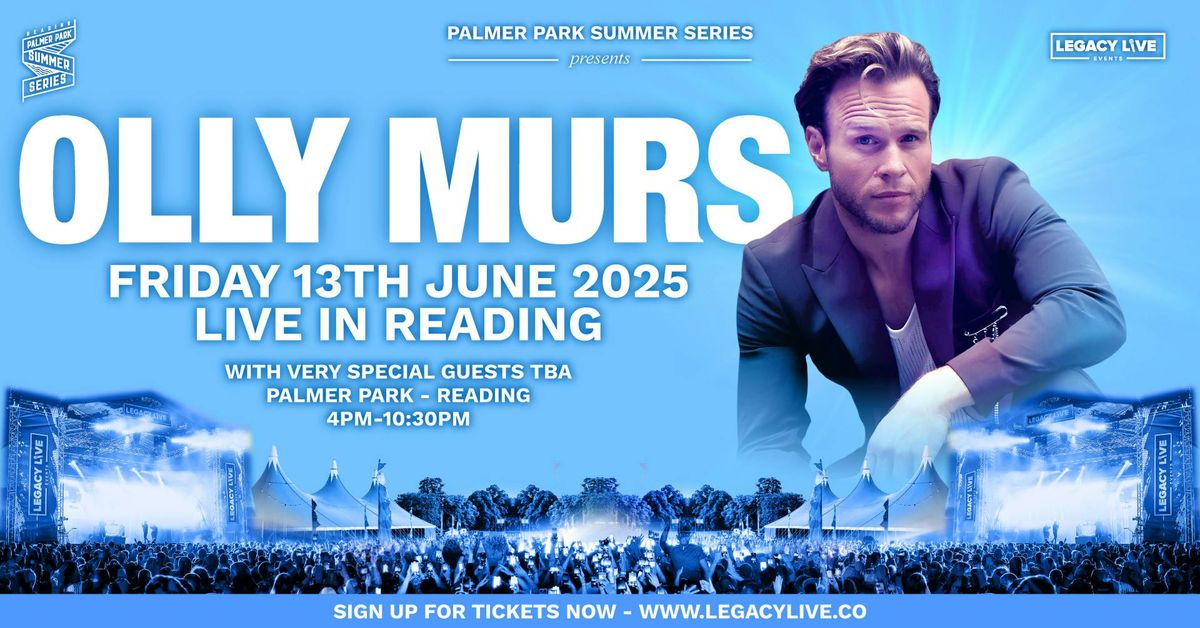 Olly Murs LIVE In Reading \ud83c\udfa4 Friday 13th June 2025 (SIGN UP IN DESCRIPTION)