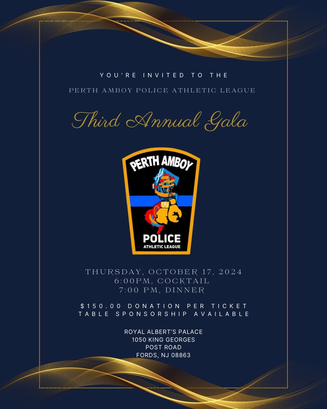 Perth Amboy PAL Annual Gala