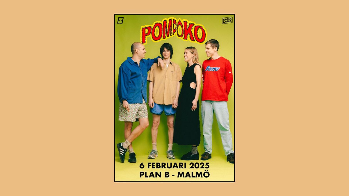 Pom Poko (NO) \/\/ Live at Plan B \u2013 Malm\u00f6