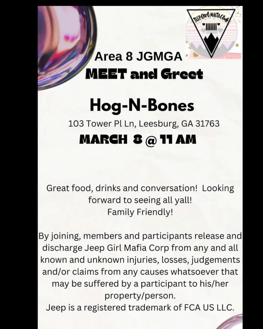 Area 8 Meet and Greet 