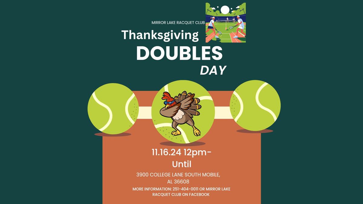 Thanksgiving Doubles Day