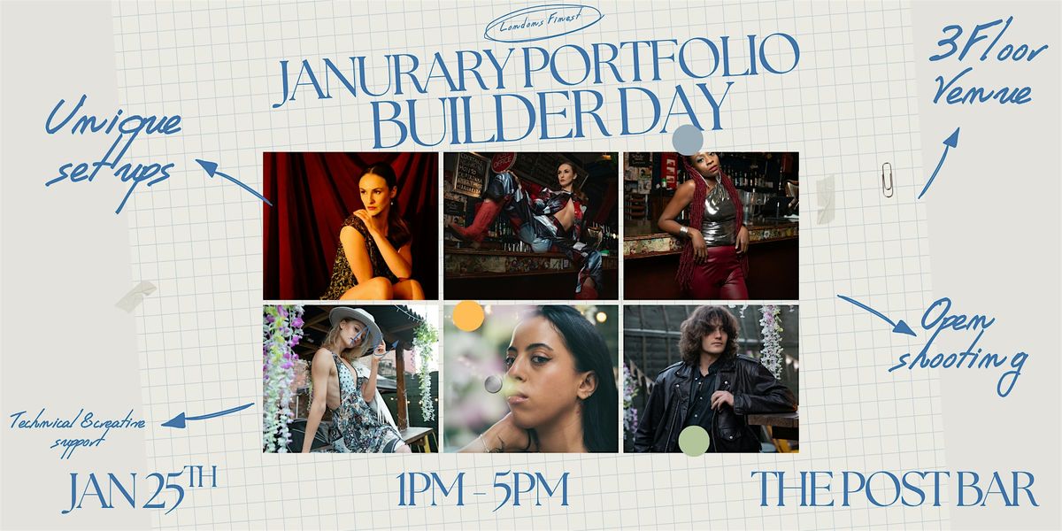 PRO PHOTOSHOOT FOR ALL : portfolio builder day