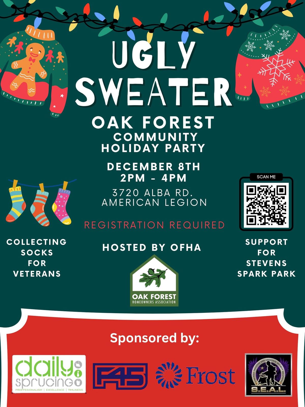 OFHA\u2019s Ugly Sweater Holiday Party