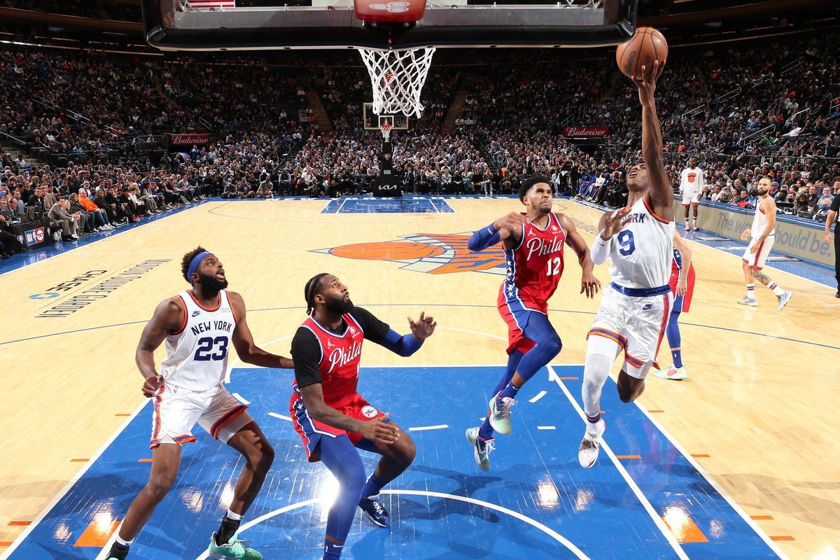 Philadelphia 76ers at New York Knicks