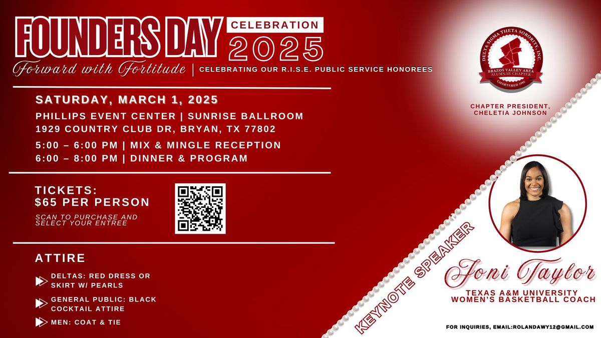 2025 Founders Day Celebration