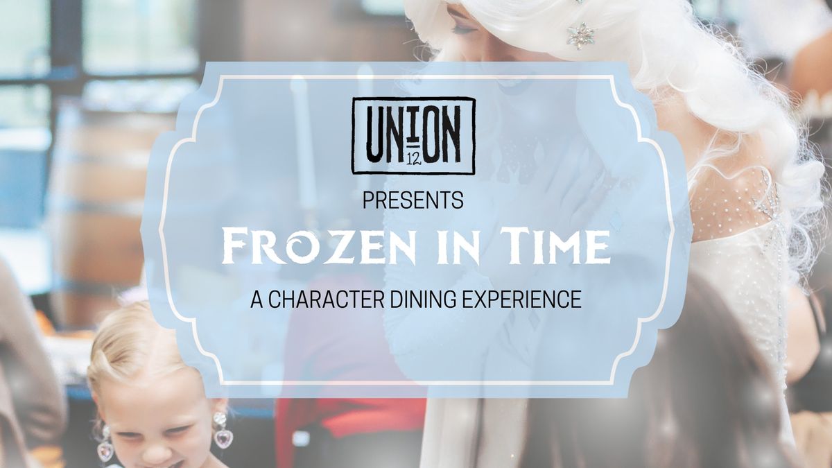 Frozen in Time: A Character Dining Experience \u2744\ufe0f 