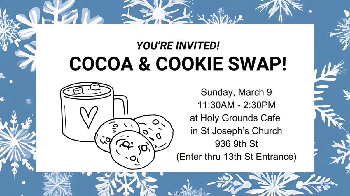 Neighborhood Cocoa & Cookie Swap