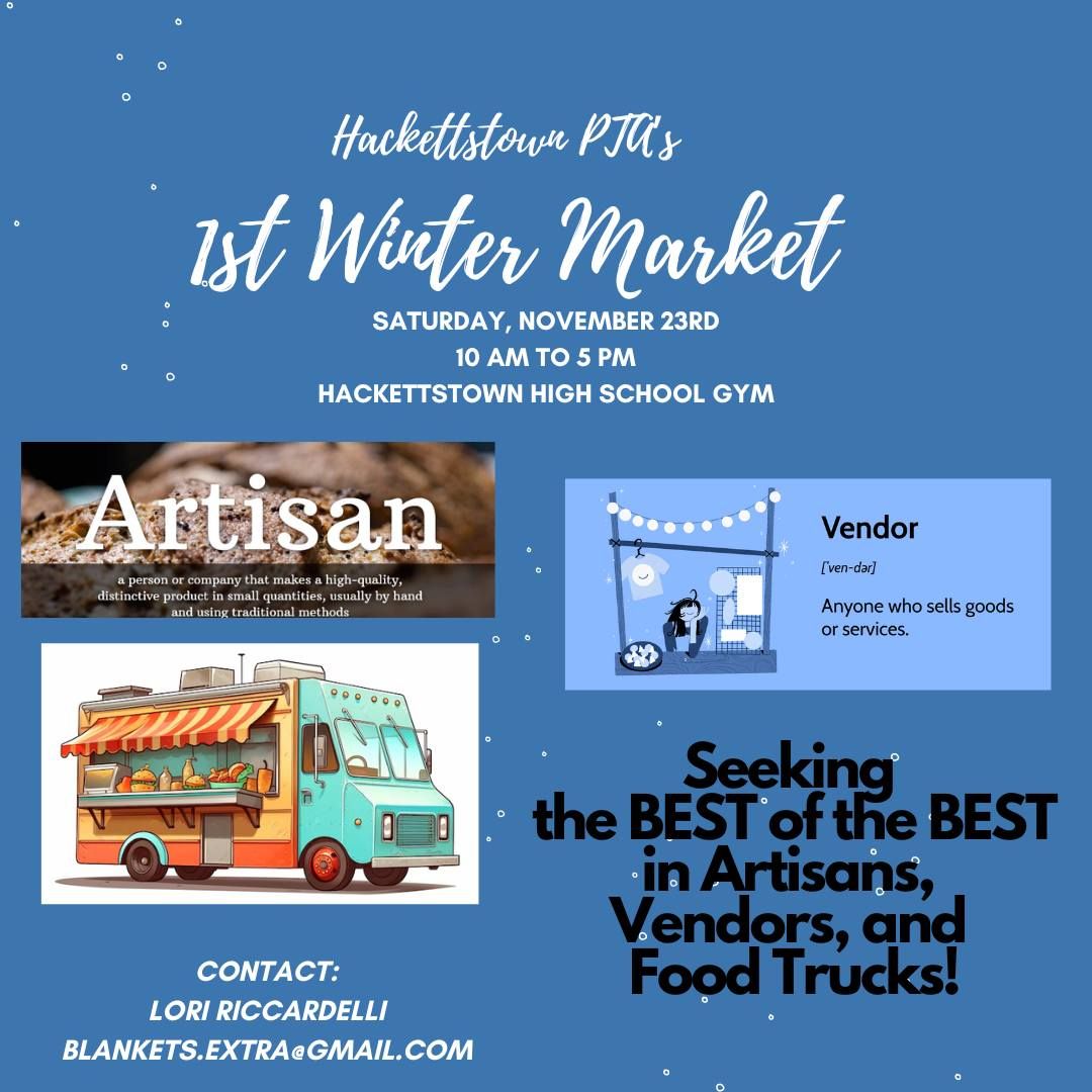 Hackettstown PTA Vendor and Artisan Winter Market