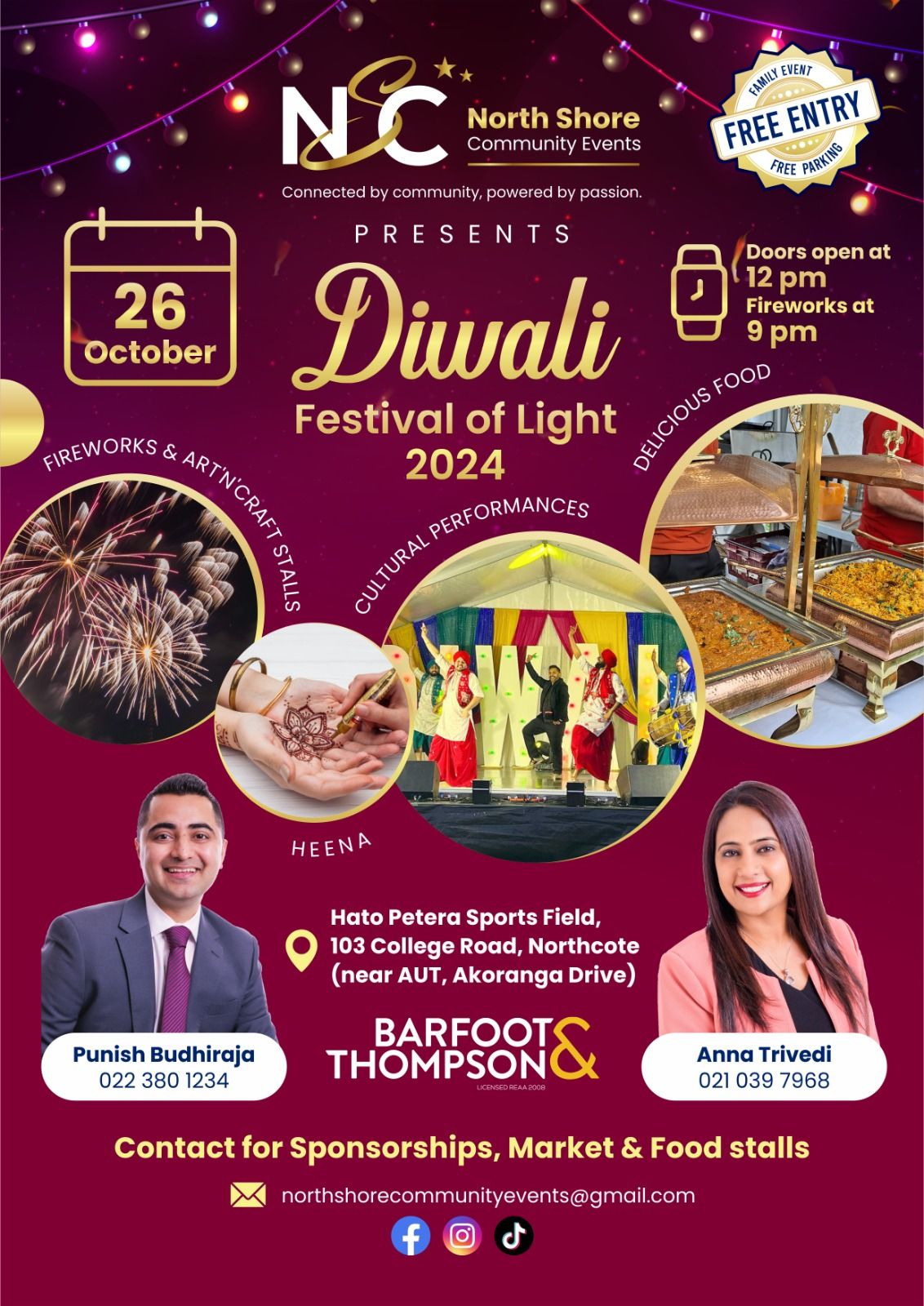 North Shore Diwali Festival 2024