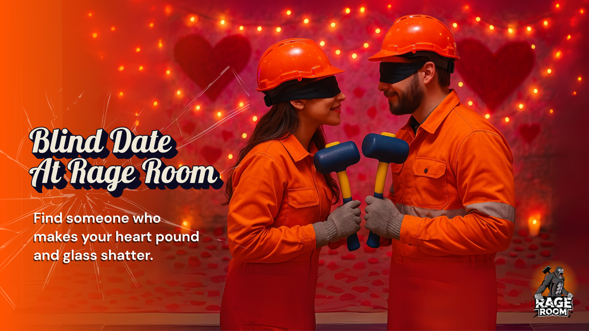 Blind Date at Rage Room Delhi