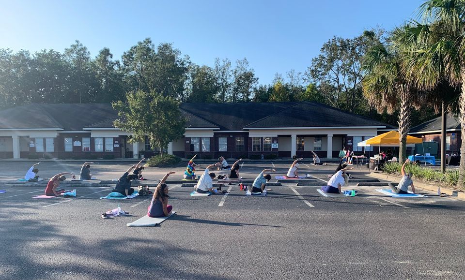Free Outdoor Yoga Class - September at Pecan Park RV Resort