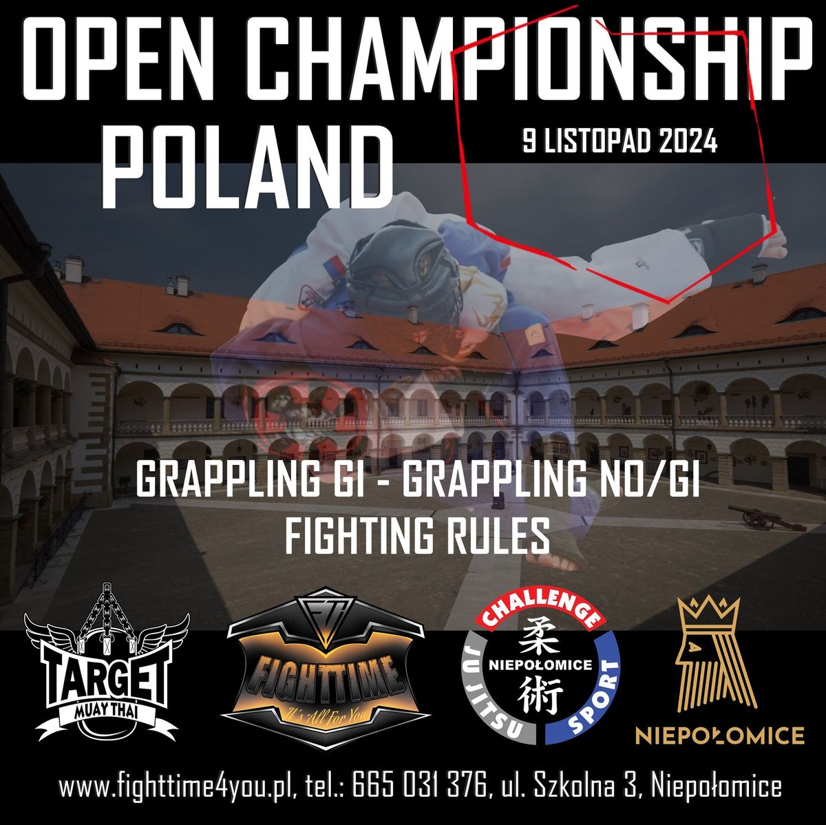 Open Championship Poland FT, Grappling Gi, NoGi, Fighting Rules!