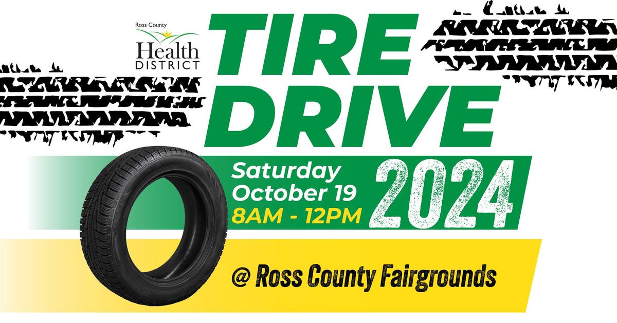 2024 RCHD Tire Drive, Ross County Fairgrounds, Chillicothe, 19 October 2024