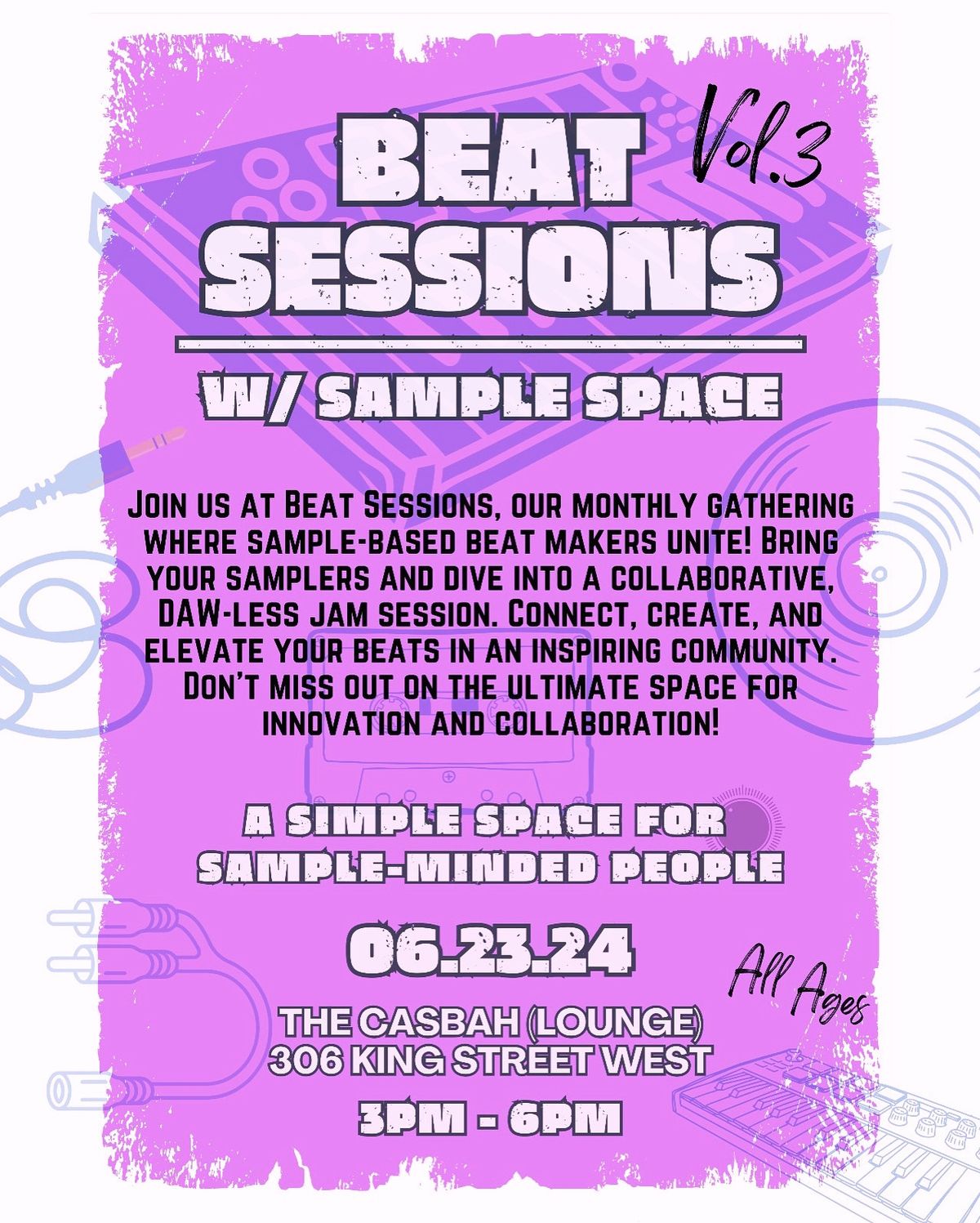 Beat Sessions Vol.3 w\/ Sample Space