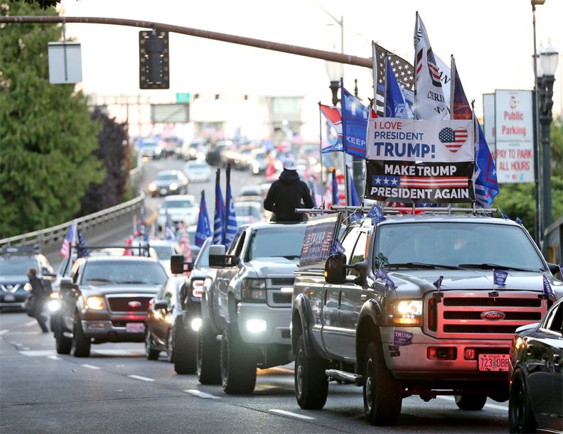 Indiana County Trump Road Rally