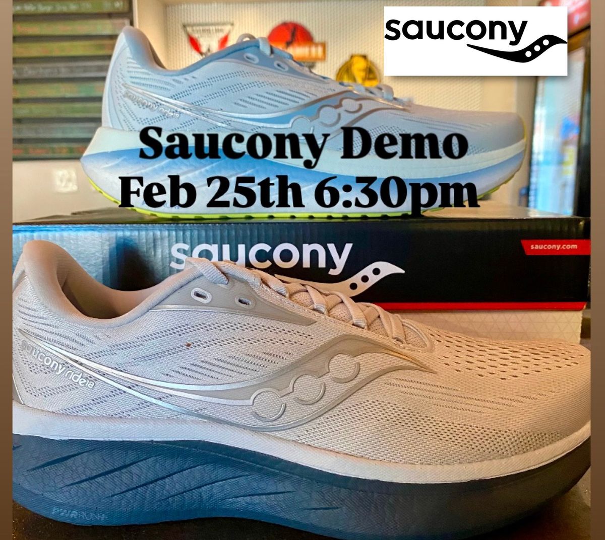 PYRC Saucony Shoe Demo