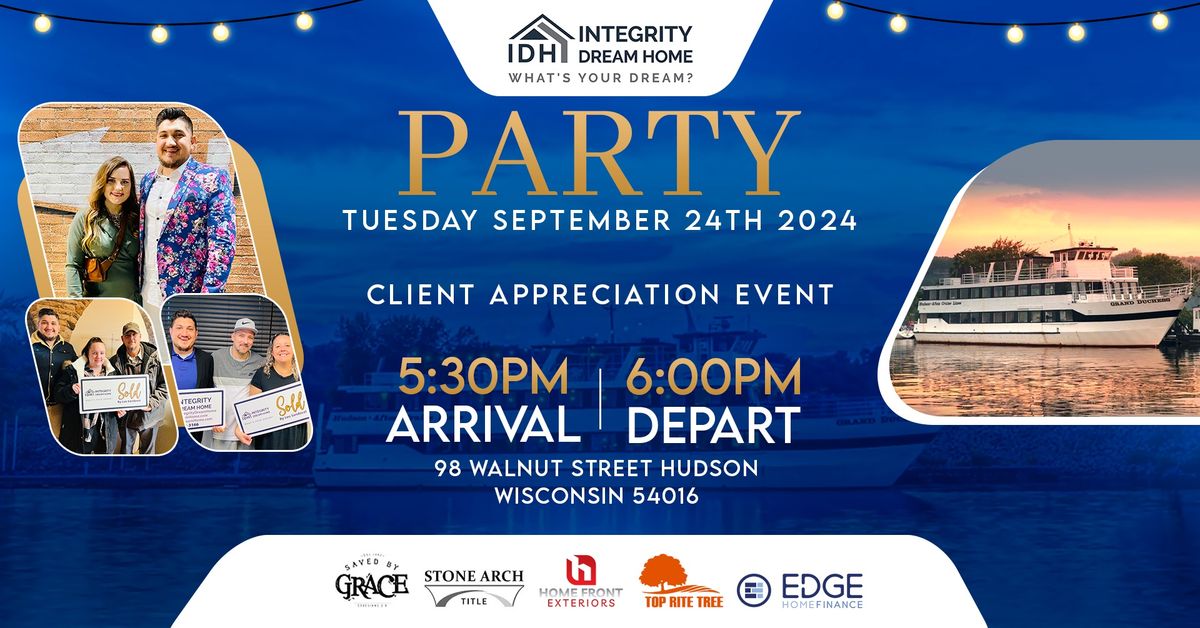 REAL ESTATE CLIENT APPRECIATION EVENT