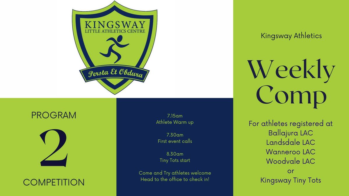 Kingsway Program 2