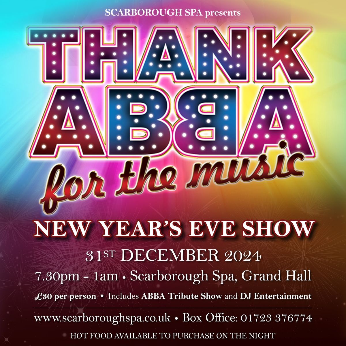 New Year's Eve Celebration with Thank ABBA For The Music