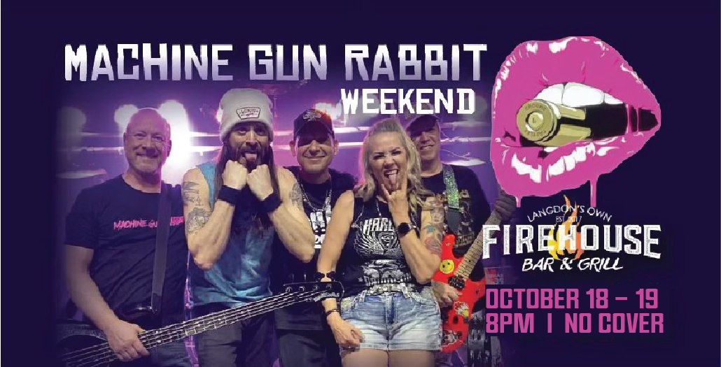 Machine Gun Rabbit WEEKEND!!