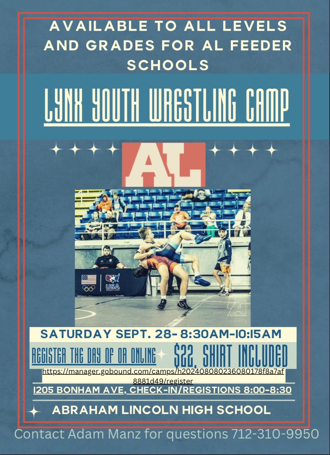 Lynx Youth Wrestling Camp