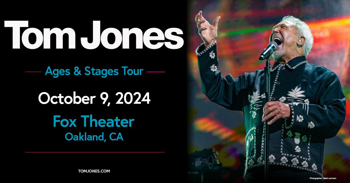 Tom Jones at Fox Theater