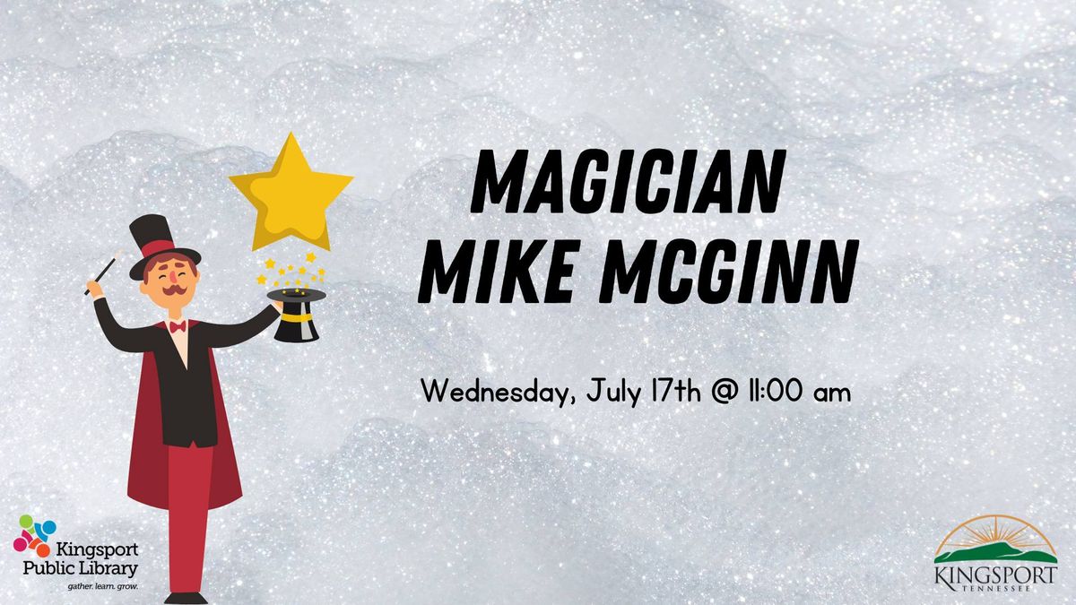 Magician Mike McGinn