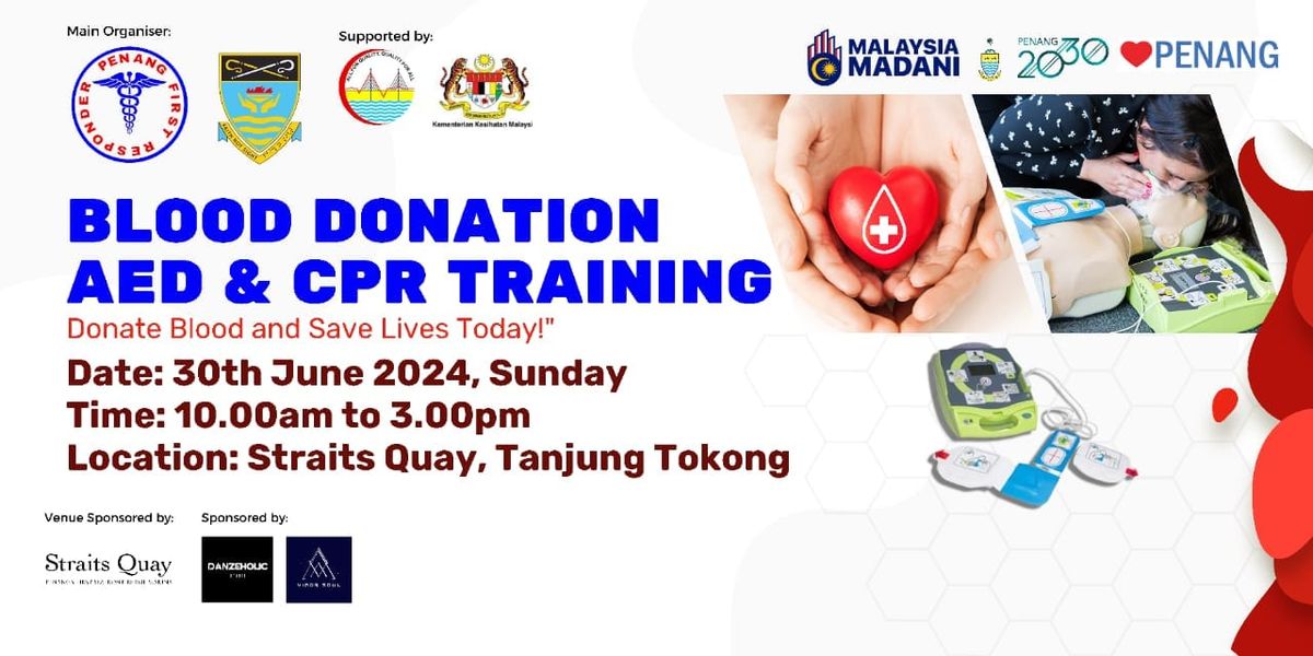 Be a Lifesaver: Donate Blood & Learn CPR\/AED Skills (Free!)