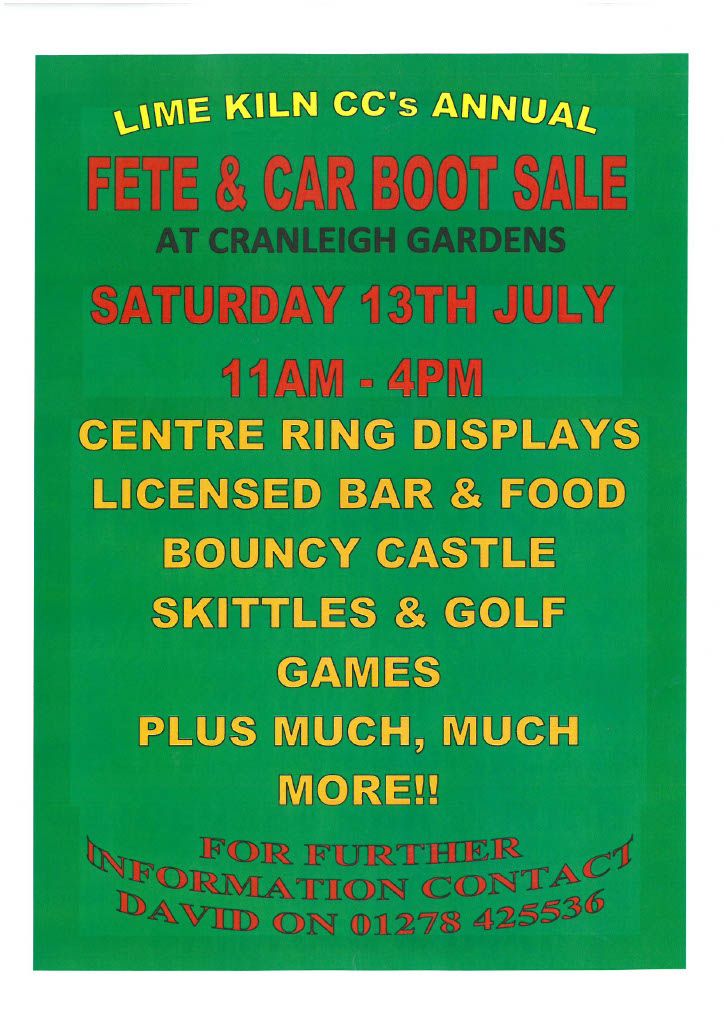 Cranleigh Fete and Car Boot Sale 
