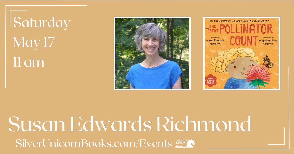 Saturday Story Time LAUNCH! with Author Susan Edwards Richmond