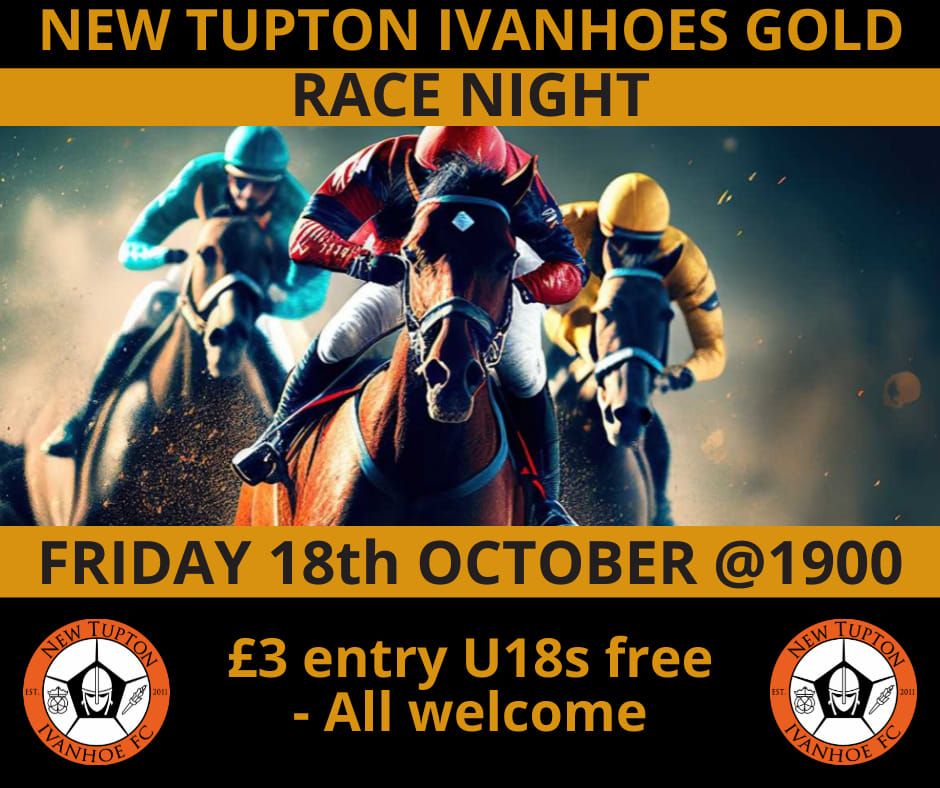 U8s Golds Race Night