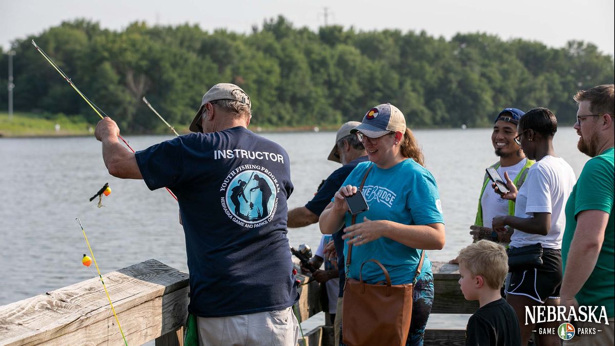 Youth Fishing Instructor Certification Class, Nebraska Turpin Outdoor Education Center, Lincoln