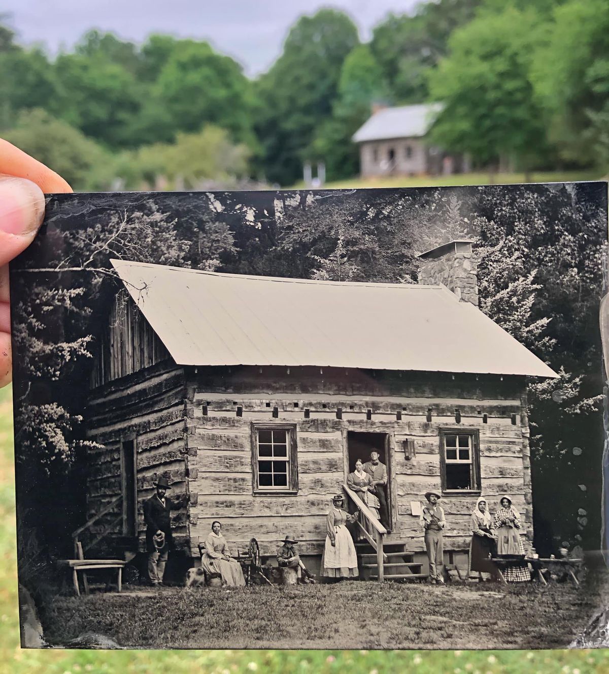 TINTYPES at "Under the Ancient Oaks" at Heyward House Museum, in Bluffton, SC - Nov