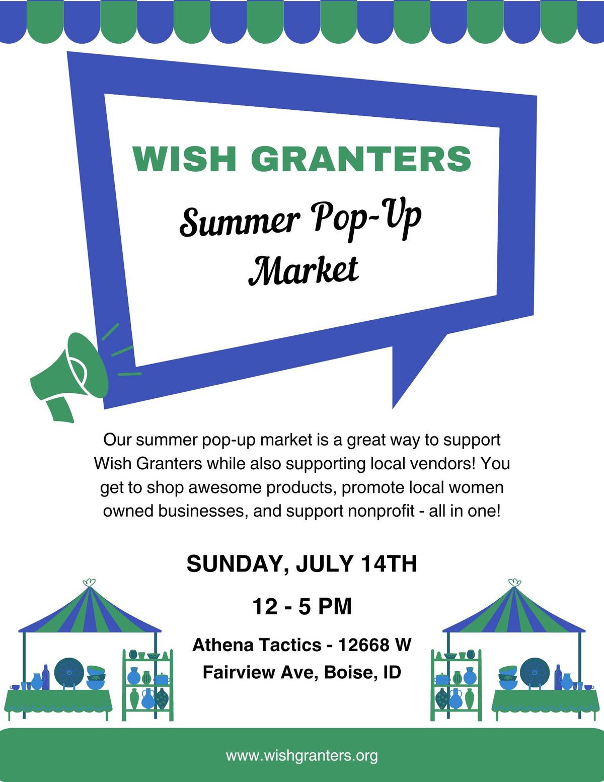 Wish Granters Summer Pop-Up Market