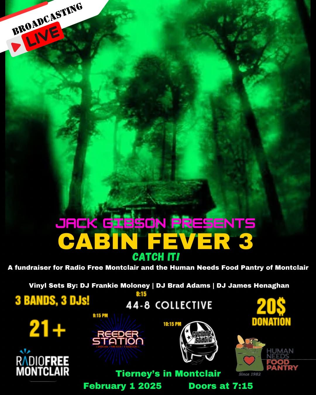 Cabin Fever 3 - Featuring Reeder Station, Cyclone Static and 44-8 Collective