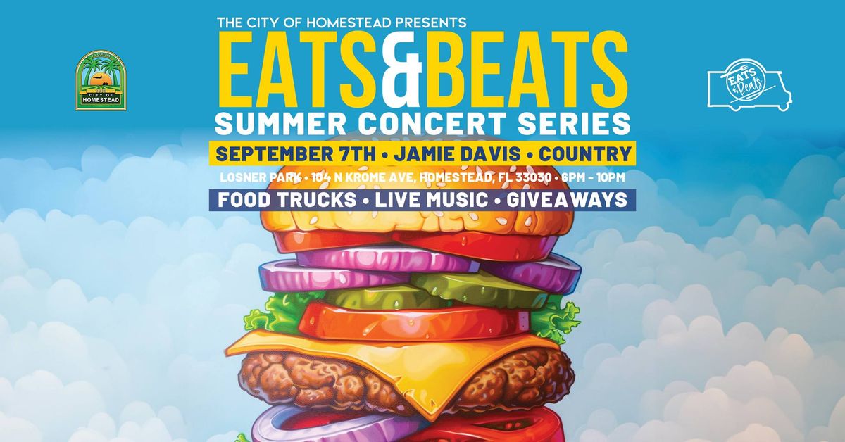 Eats & Beats Summer Concert Series: Jamie Davis