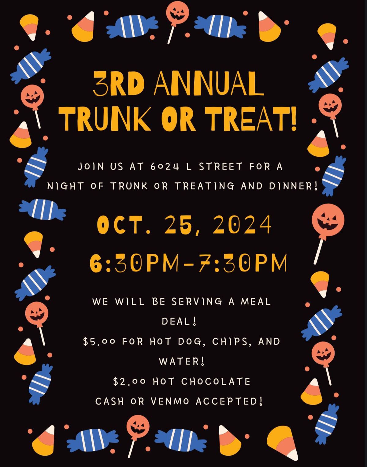 Trunk or Treat