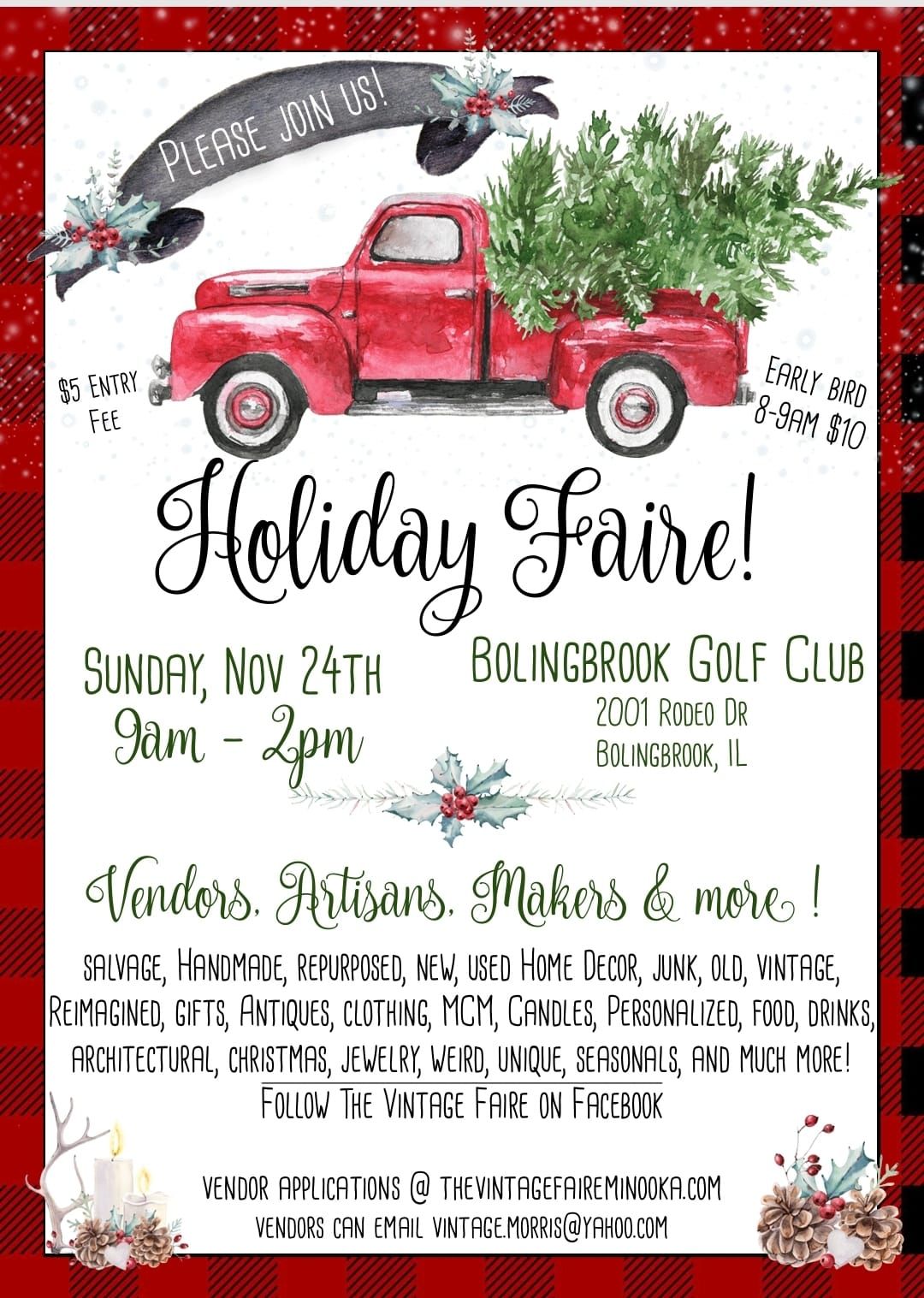 The Holiday Vintage Faire