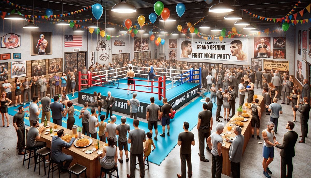 Grand Re-Opening Party and Fight Night