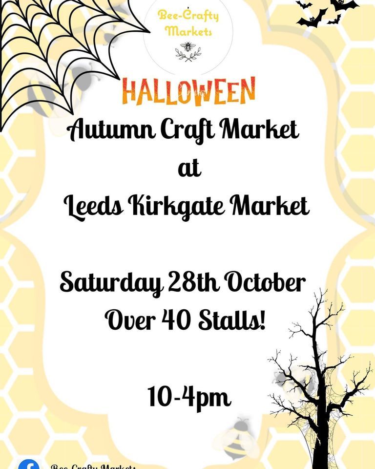 Halloween Craft Market in Leeds, Leeds Kirkgate Market, 28 October 2023